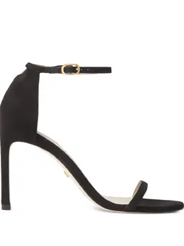 Stuart Weitzman: Чёрные сандалии  Nudistsong