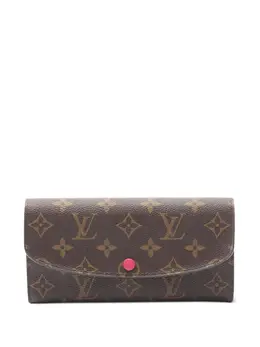 Louis Vuitton Pre-Owned: Коричневый кошелёк 