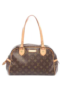Louis Vuitton Pre-Owned: Коричневая сумка 