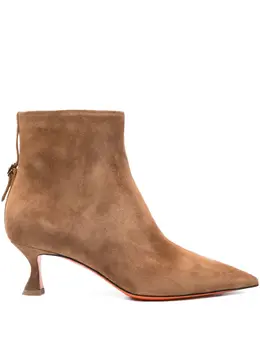 Santoni: Светлые ботинки 