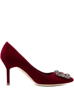 Manolo Blahnik: Тёмные туфли  Hangisi