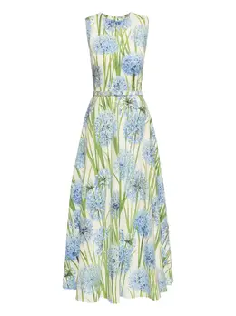 Oscar de la Renta: Зелёное платье 