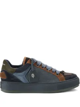 Kurt Geiger London: Синие кроссовки 