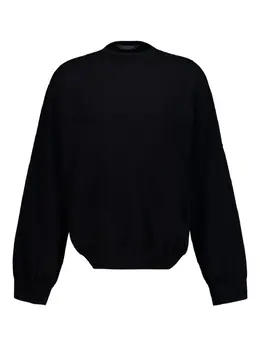 Balenciaga: Кашемировый свитер  Crew