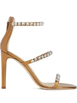 Giuseppe Zanotti: Коричневые сандалии  Harmony