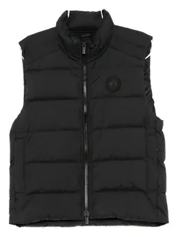 Canada Goose: Чёрный жилет  Crofton