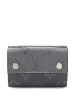 Louis Vuitton Pre-Owned: Чёрный кошелёк 