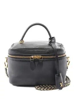 Louis Vuitton Pre-Owned: Чёрная сумка 