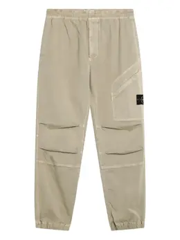 Stone Island: Бежевые брюки  Compass