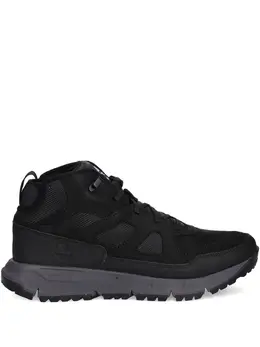 Timberland: Чёрные кроссовки 