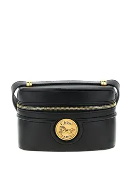 Chloé: Чёрная сумка через плечо 
