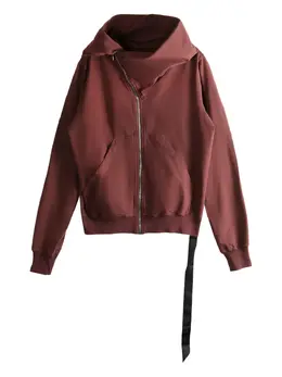 Rick Owens DRKSHDW: Красная толстовка 