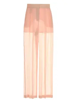 Alberta Ferretti: Шёлковые брюки 