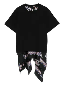 sacai: Футболка с карманами 