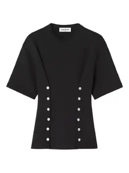 Lanvin: Топ на пуговицах 