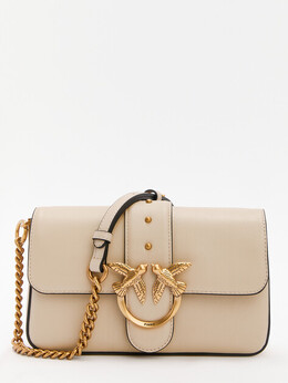 Pinko: Бежевая сумка 