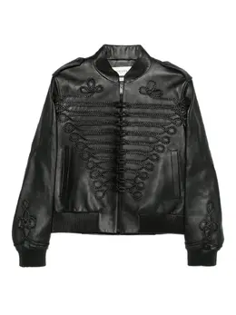 Alexander McQueen: Кожаная куртка 