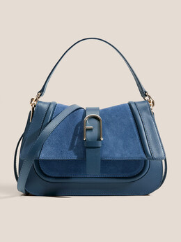 Furla: Синяя спортивная сумка 