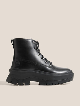 Timberland: Чёрные ботинки 