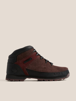 Timberland: Тёмные ботинки 