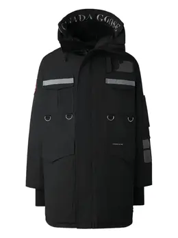 Canada Goose: Куртка  Snow Mantra с капюшоном