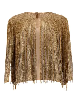 Elie Saab: Блуза бахромой 