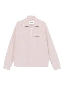 Jil Sander: Розовый свитшот 