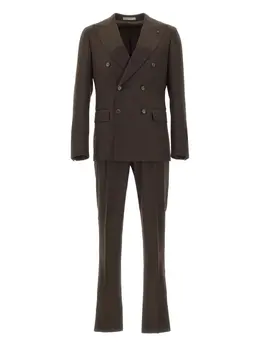 Corneliani: Коричневый костюм 