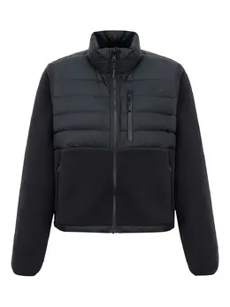The North Face: Чёрная куртка  Hybrid