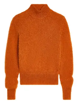 DRIES VAN NOTEN: Оранжевый свитер 