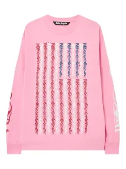 Palm Angels: Футболка с длинным рукавом 