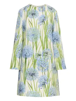 Oscar de la Renta: Голубое платье 