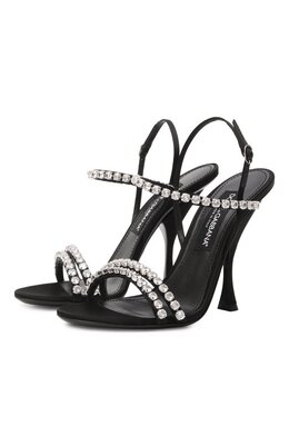 Dolce & Gabbana: Чёрные босоножки  Keira 105