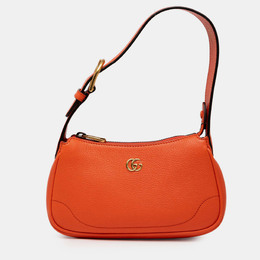 Gucci: Оранжевая сумка 