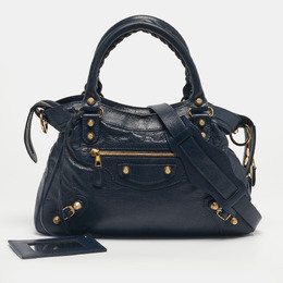 Balenciaga: Синяя сумка  Navy