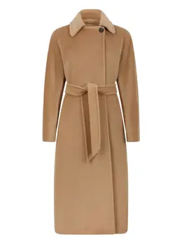 Max Mara: Коричневое пальто 
