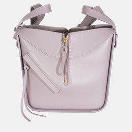 Loewe: Фиолетовая сумка  Hammock