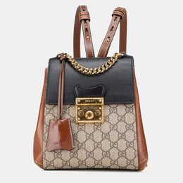 Gucci: Коричневый рюкзак  GG Supreme