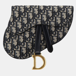 Dior: Голубая поясная сумка 