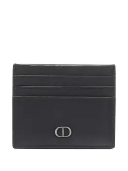 Christian Dior Pre-Owned: Чёрный картхолдер 