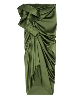 DRIES VAN NOTEN: Драпированная юбка 