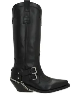Ann Demeulemeester: Чёрные ботинки 