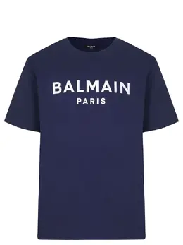 BALMAIN: Хлопковая футболка 