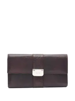 Gucci Pre-Owned: Бордовый кошелёк 