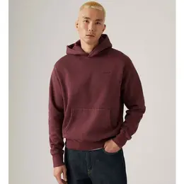 Levi's: Бордовая толстовка 