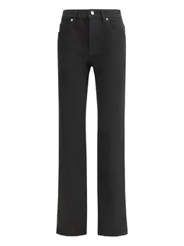 Saint Laurent: Чёрные джинсы 