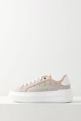 Furla: Бежевые кеды 