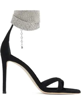 Giuseppe Zanotti: Чёрные сандалии  Janell
