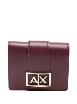 Armani Exchange: Красный кошелёк 