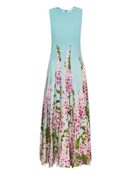 Oscar de la Renta: Шифоновое платье 